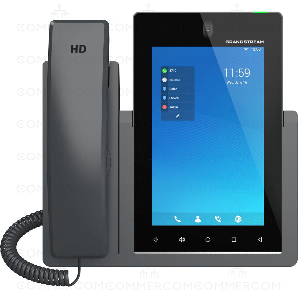 Відео-телефон на базі Android Grandstream GXV3470 вигляд спереду