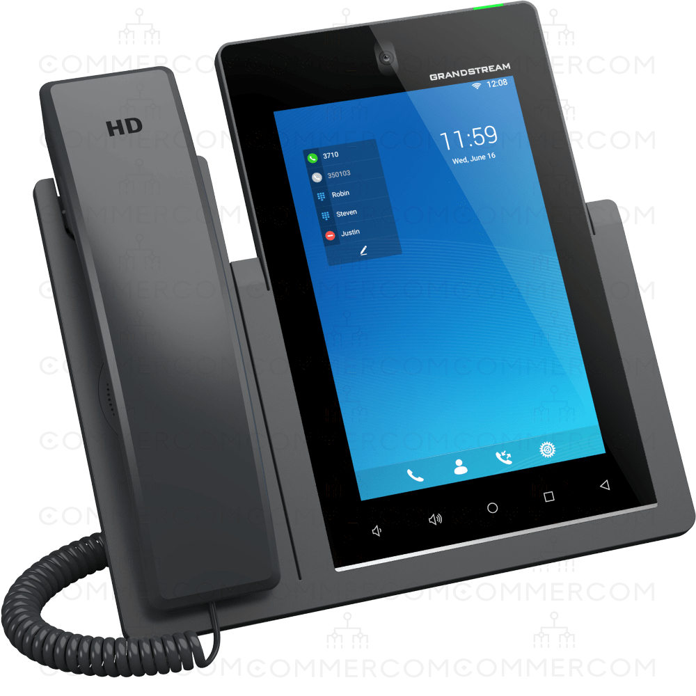 Відео-телефон на базі Android Grandstream GXV3470 вигляд справа