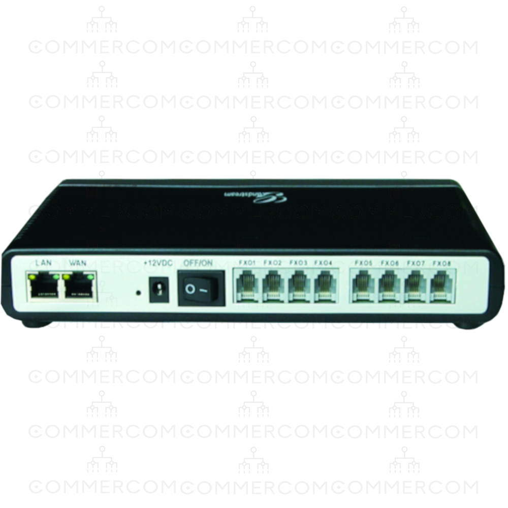 IP-FXO шлюз Grandstream GXW4100 вигляд ззаду