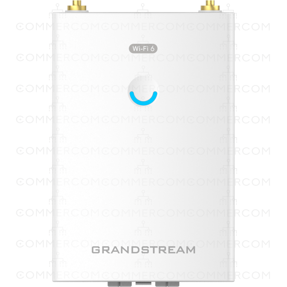 Зовнішня Wi-Fi точка доступу розширеного покриття Grandstream GWN7660LR вигляд спереду без антен