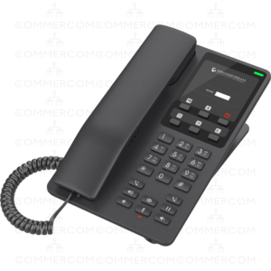 Готельний IP телефон Grandstream GHP621 вигляд зліва під кутом