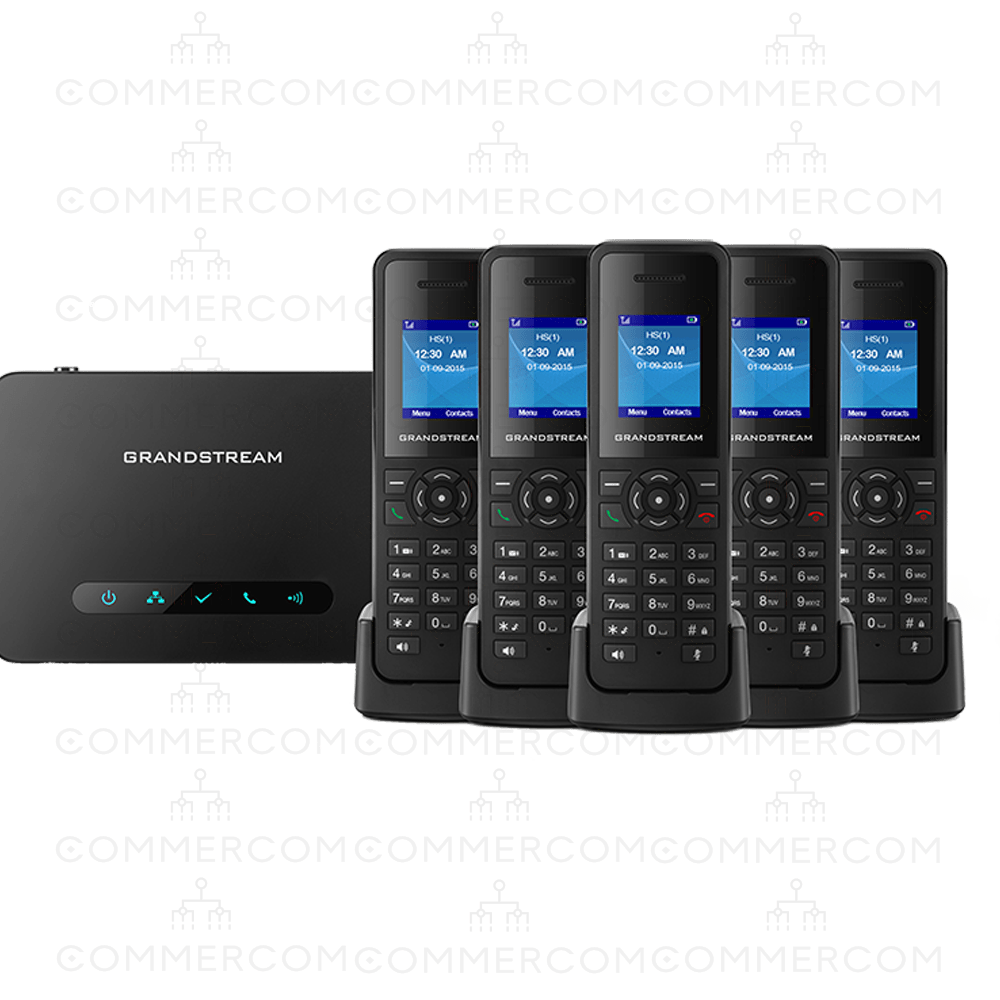 IP DECT базова станція Grandstream DP750 з IP DECT телефонами DP720