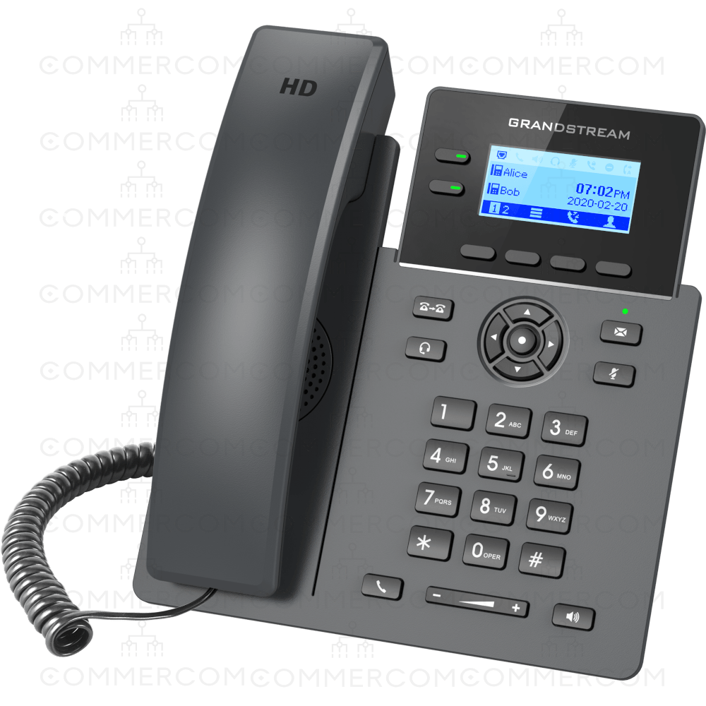 IP телефон Grandstream GRP2602 вигляд зліва