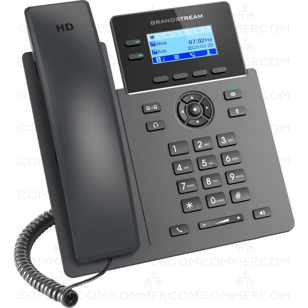 IP телефон Grandstream GRP2602 вигляд справа