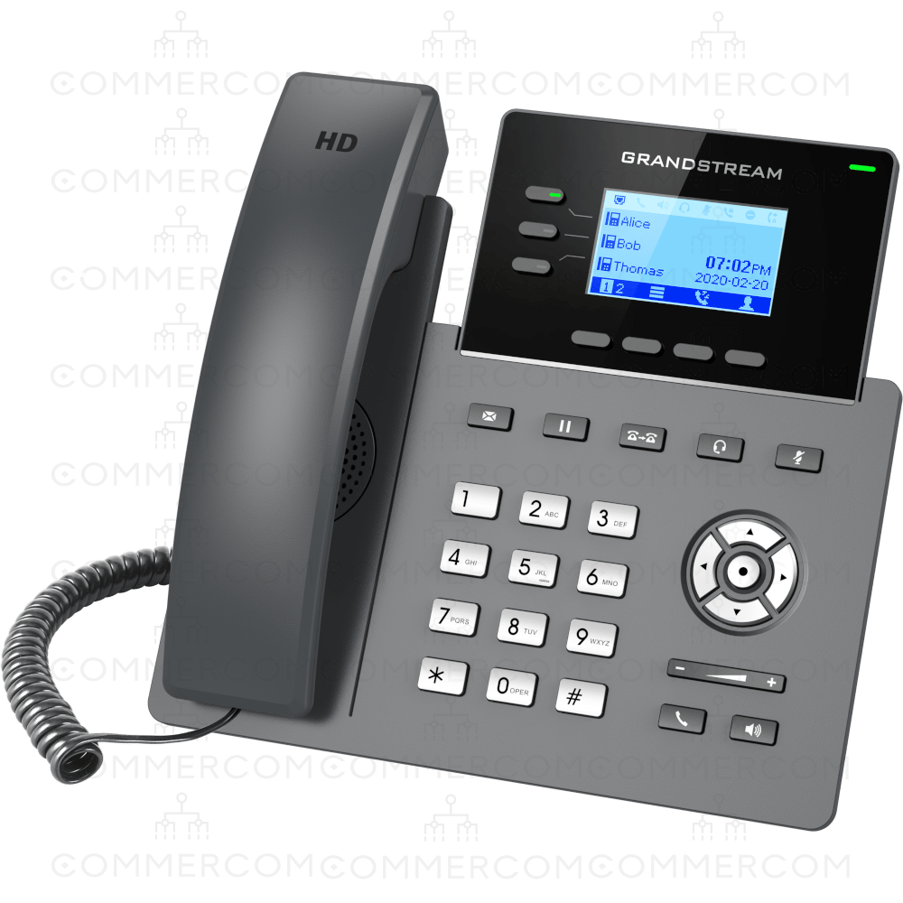 IP телефон Grandstream GRP2603 вигляд зліва