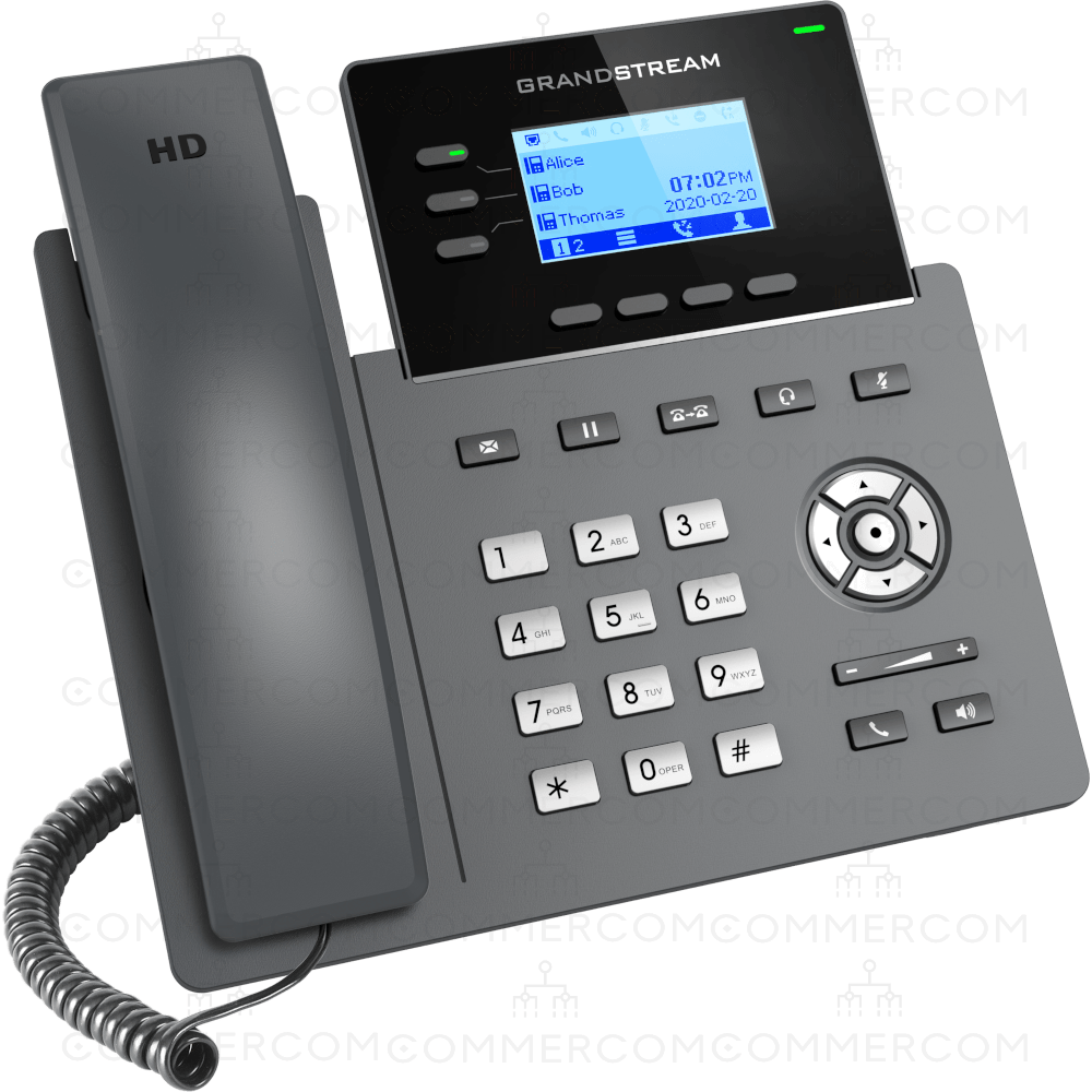 IP телефон Grandstream GRP2603 вигляд справа