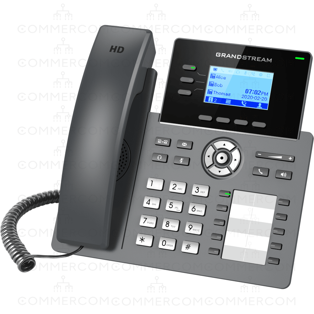 IP телефон Grandstream GRP2604 вигляд зліва