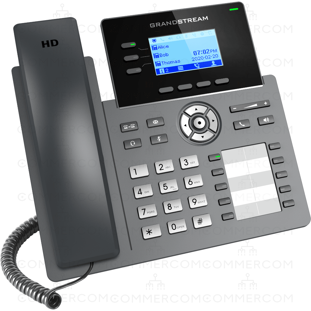 IP телефон Grandstream GRP2604 вигляд справа