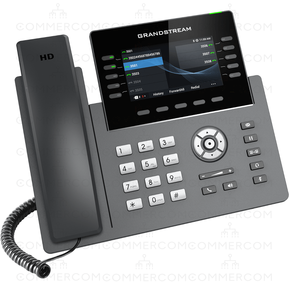 IP телефон Grandstream GRP2615 вигляд справа