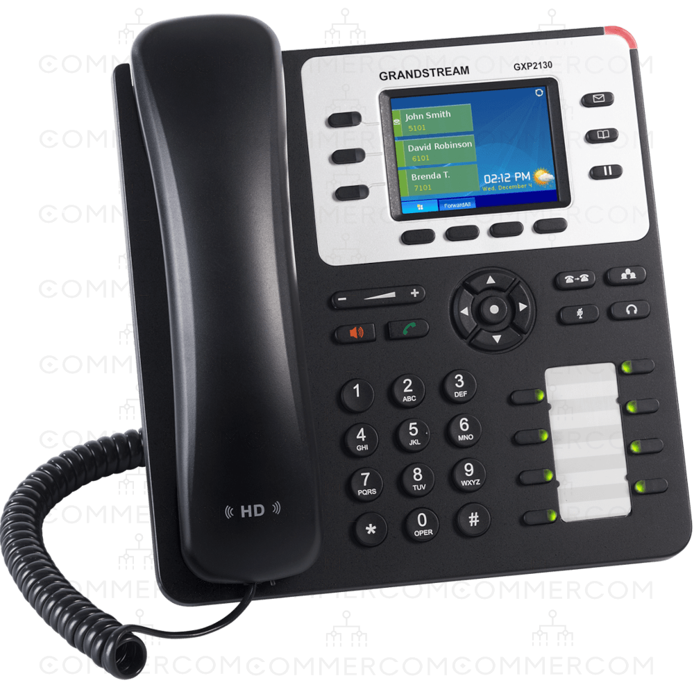IP телефон Grandstream GXP2130 вигляд справа