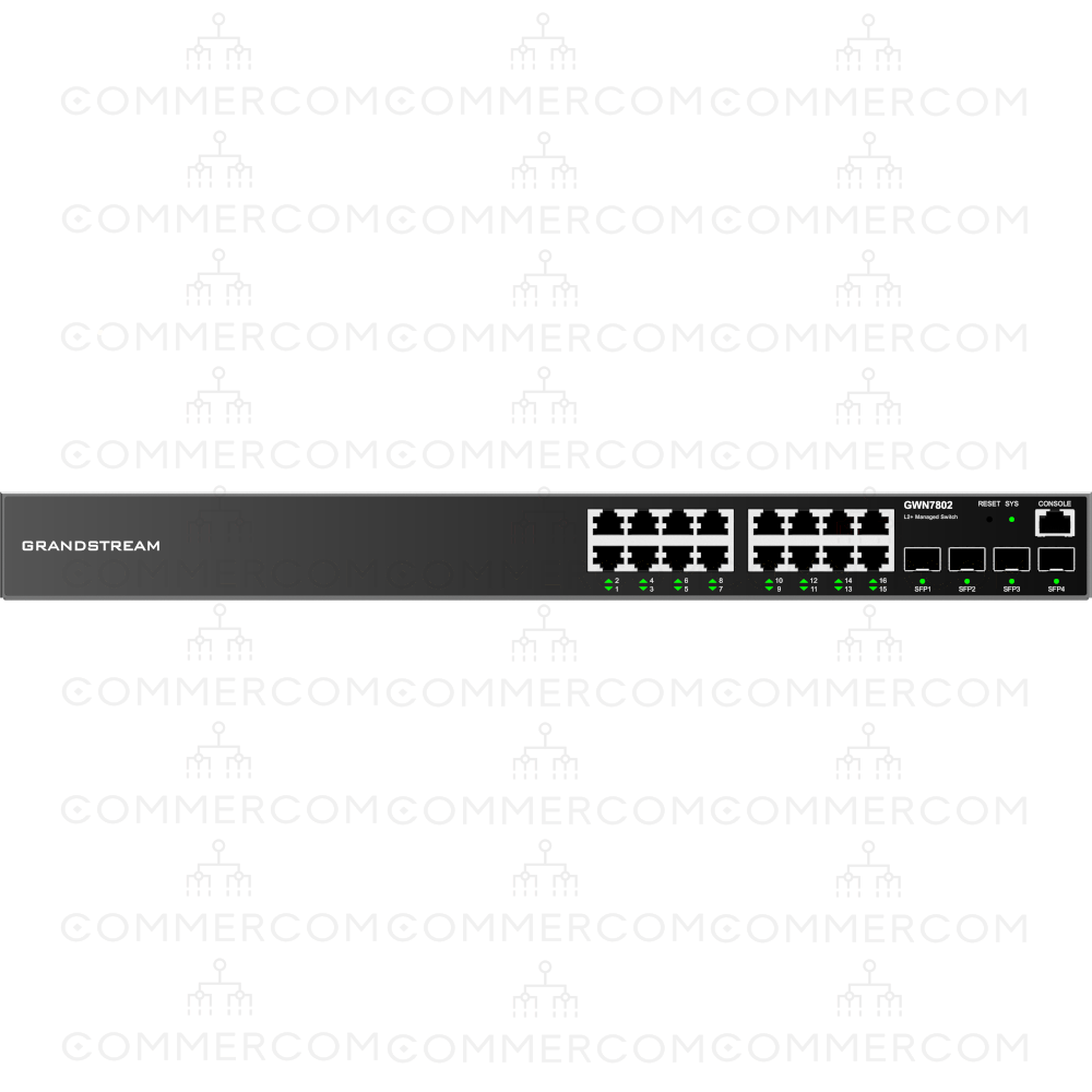 Комутатор L2+ Grandstream GWN7802 вигляд cпереду
