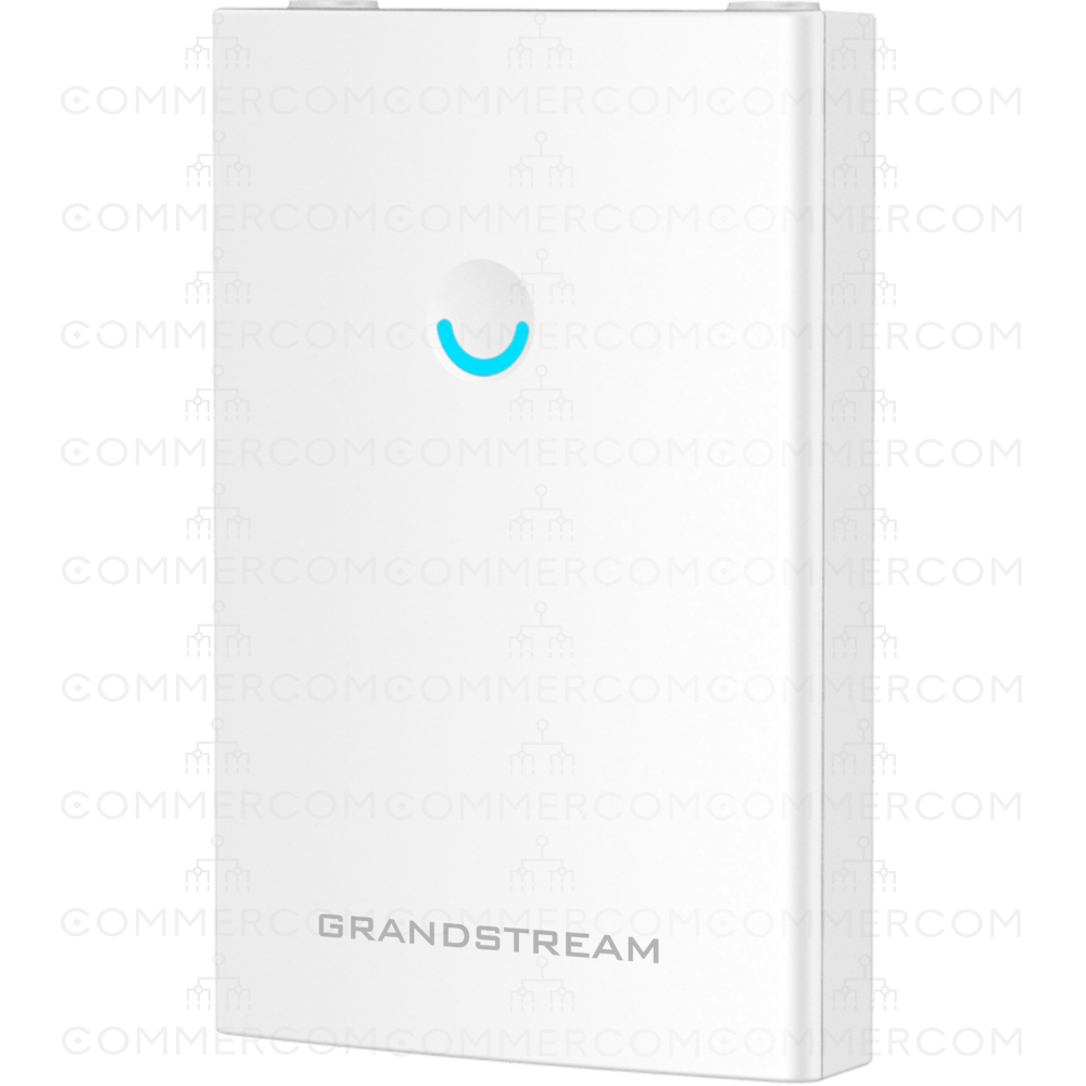 Зовнішня Wi-Fi точка доступу розширеного покриття Grandstream GWN7630LR вигляд зліва без антен
