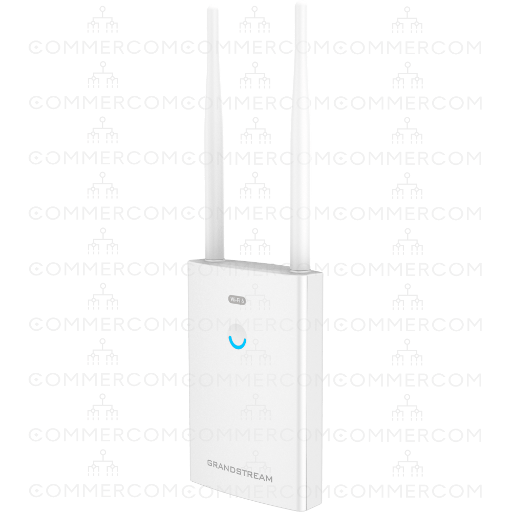 Зовнішня Wi-Fi точка доступу розширеного покриття Grandstream GWN7660LR вигляд зліва