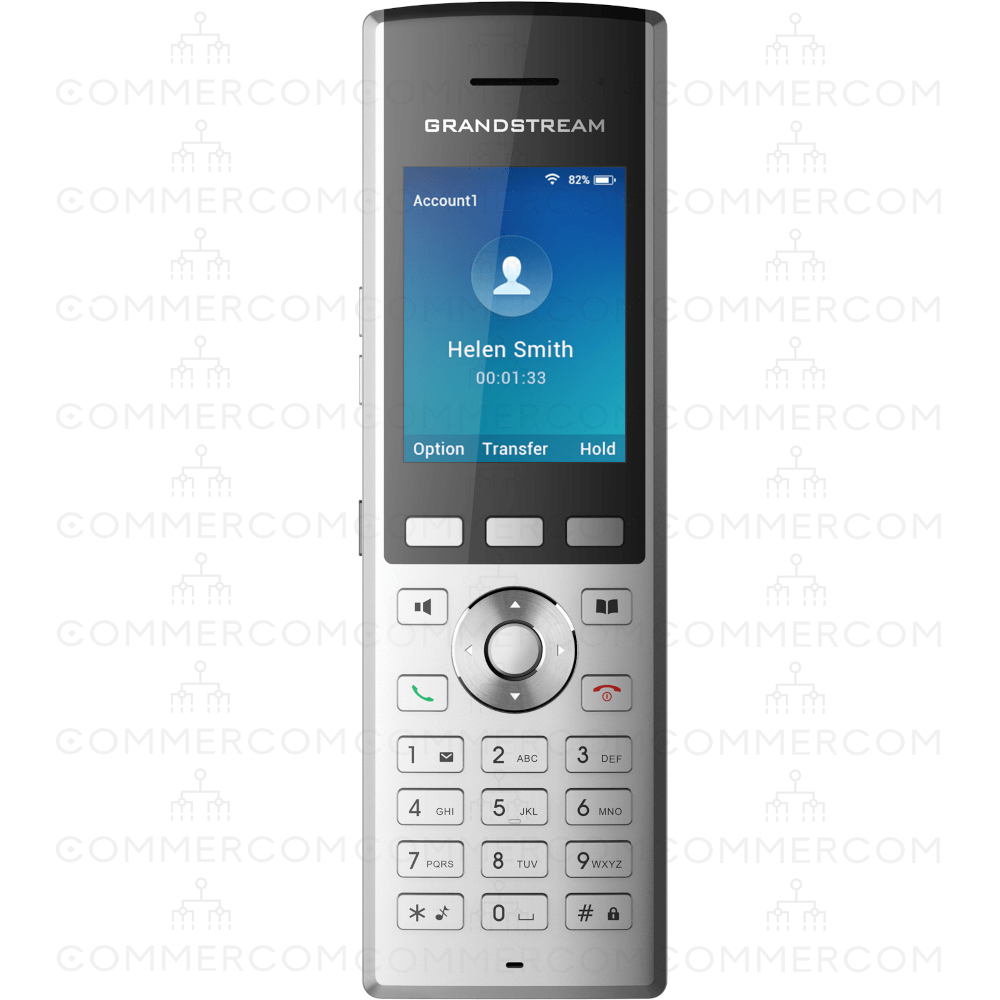 Переносний Wi-Fi телефон Grandstream WP820 вигляд спереду